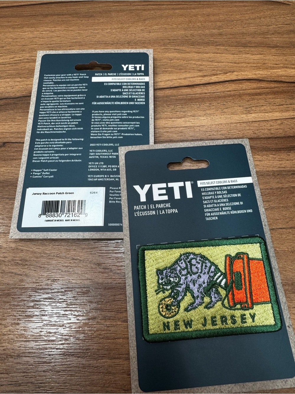 Yeti Jersey Raccoon patch - Picture 3 of 4